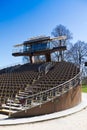 Revolving auditorium, Cesky Krumlov town UNESCO, South Bohemia, Czech republic, Europe